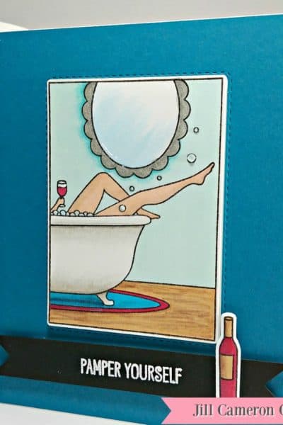 Relax and Pamper Yourself Card