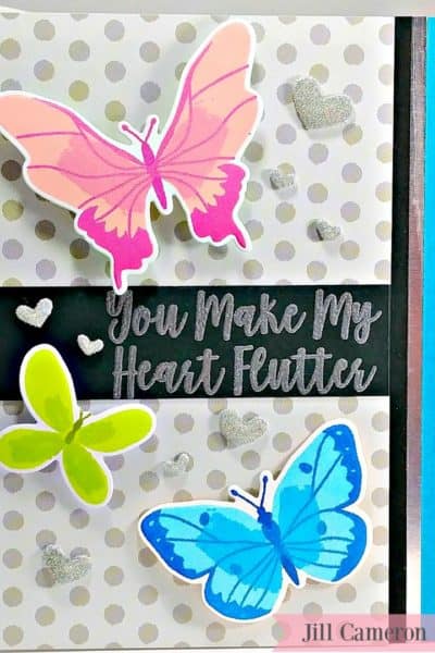 You Make My Heart Flutter Card
