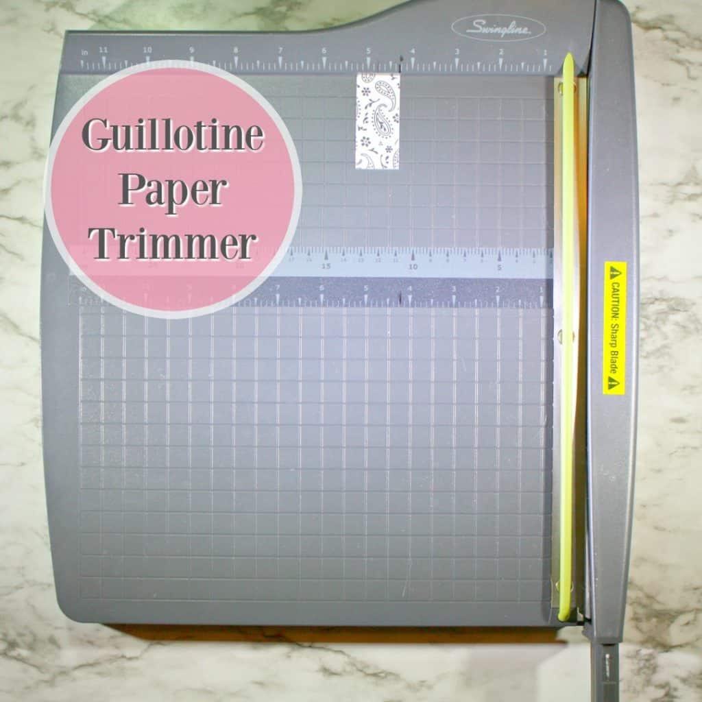 Guillotine Paper Trimmers