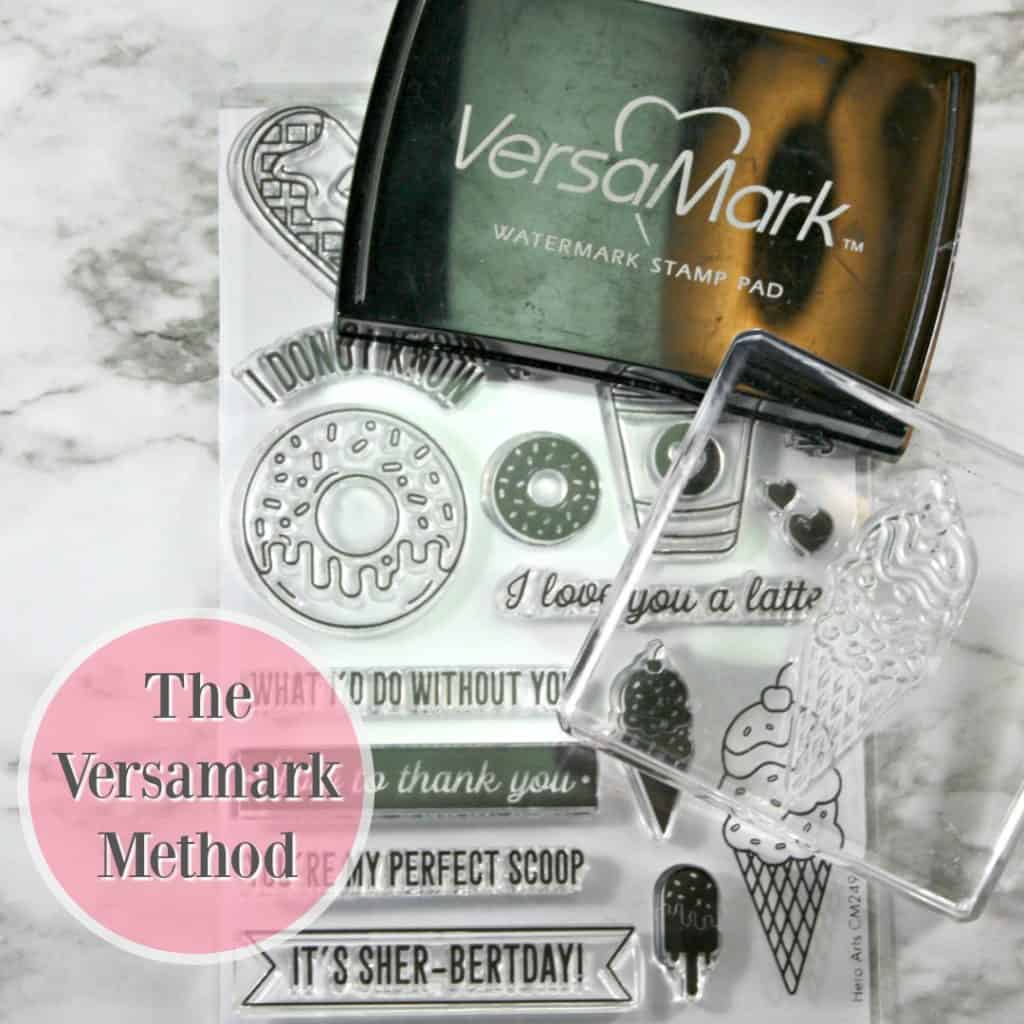 How to condition your stamps and why you should The Versamark Method