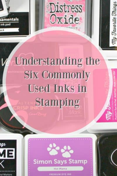 Understanding the six commonly used inks in stamping