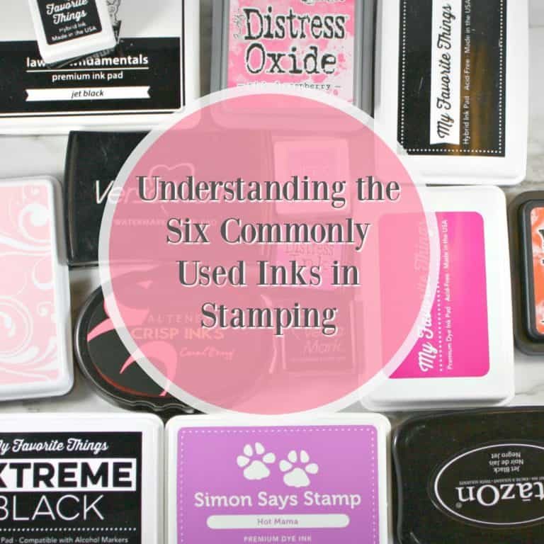 Understanding the six commonly used inks in stamping