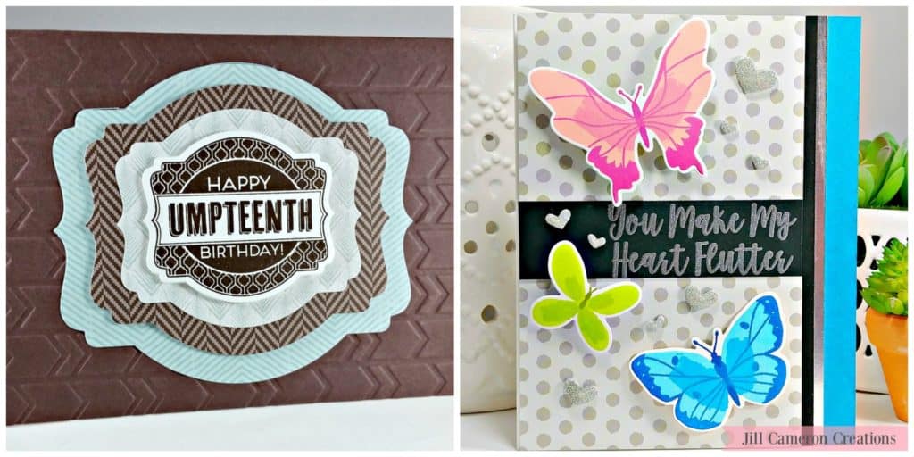 How to Patterned Paper on Any Card