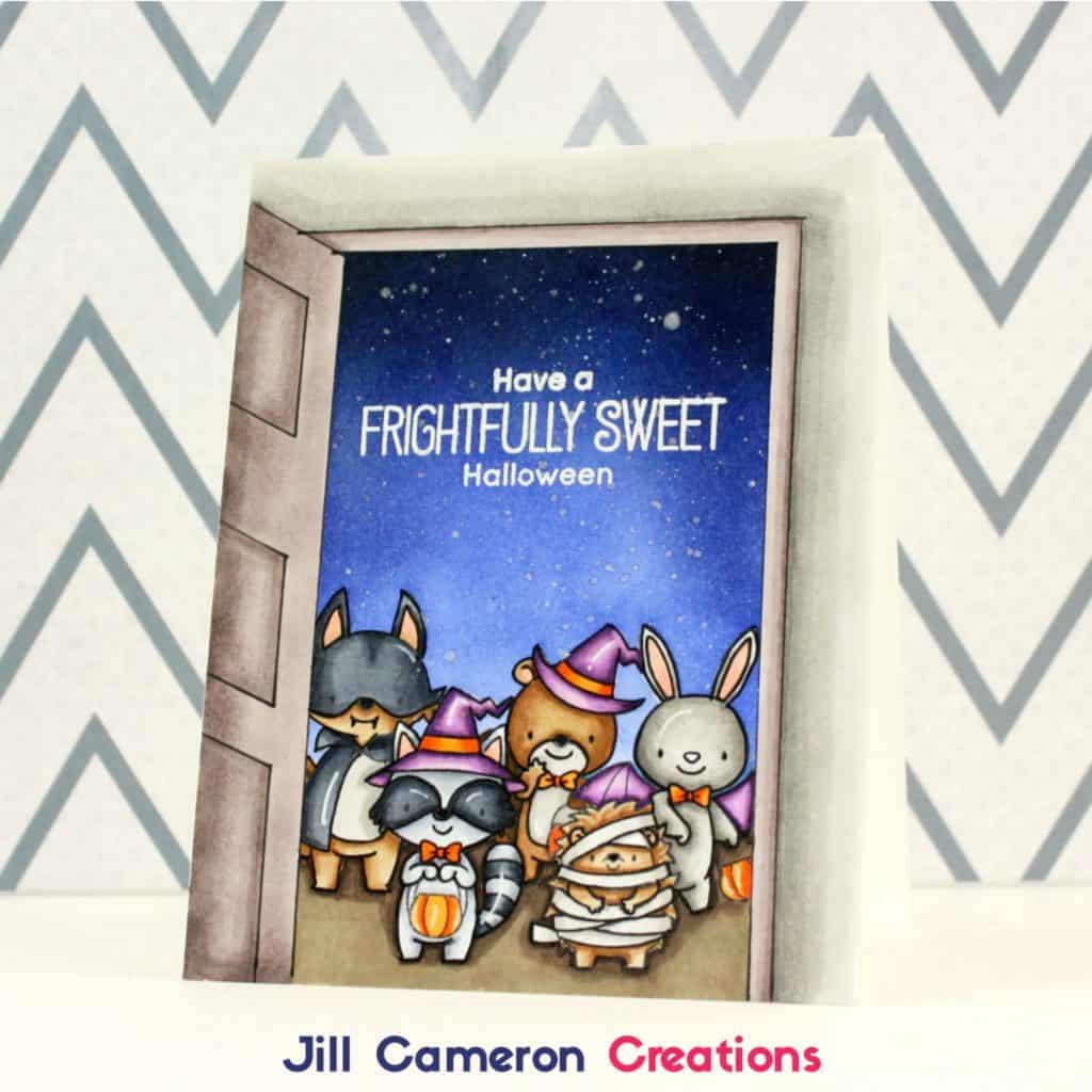Frightfully Sweet One Layer Card