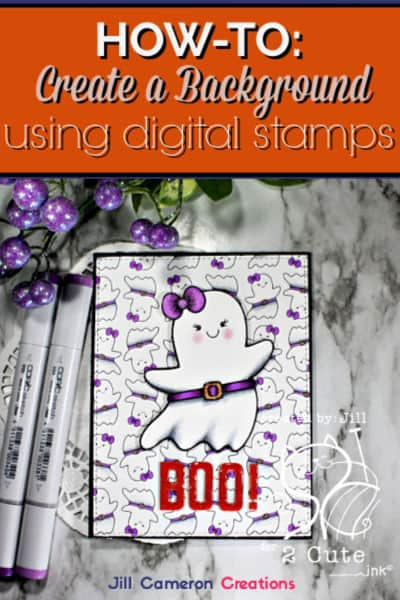 How-to: Create Digital Stamp Background Paper