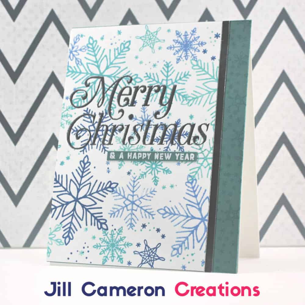 How-to: Almost One Layer Christmas Card