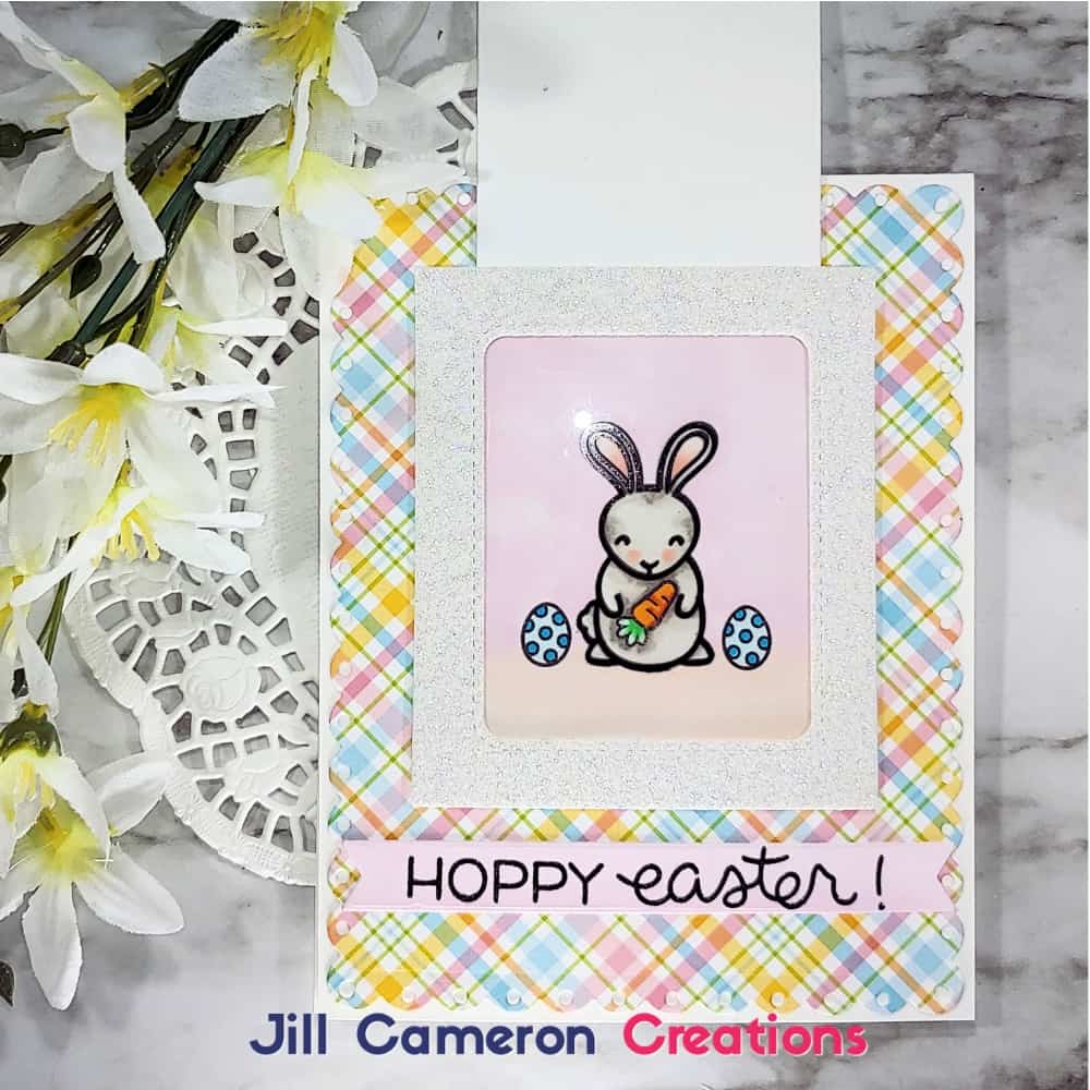 Magic Color Slider Easter Card