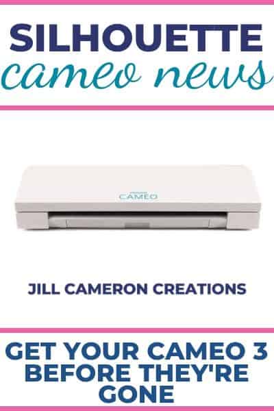 Silhouette Cameo News – Important!