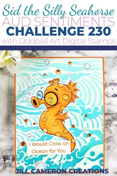 Sid the Silly Seahorse – Aud Sentiments Challenge #230