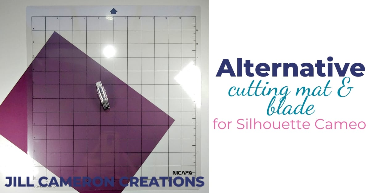 Alternative Cutting Blades and Mats for Silhouette Cameo