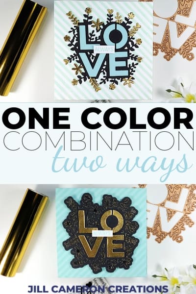 One Color Combination Two Ways