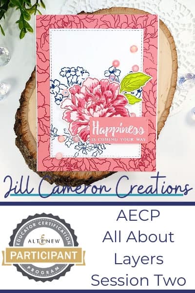 AECP All About Layers Second Session Coral Charm Beautiful Day
