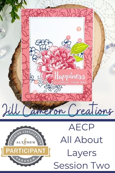 AECP All About Layers Second Session Coral Charm Beautiful Day