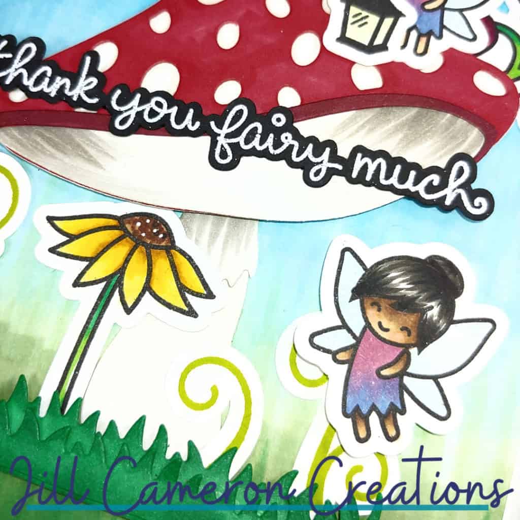 Mixing Different Brands to Create a Card Lawn Fawn and Spellbinders