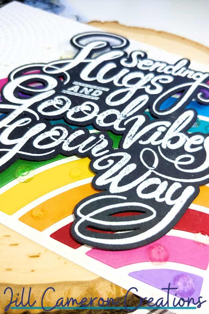 Positive Vibes with Pinkfresh Rainbow Die