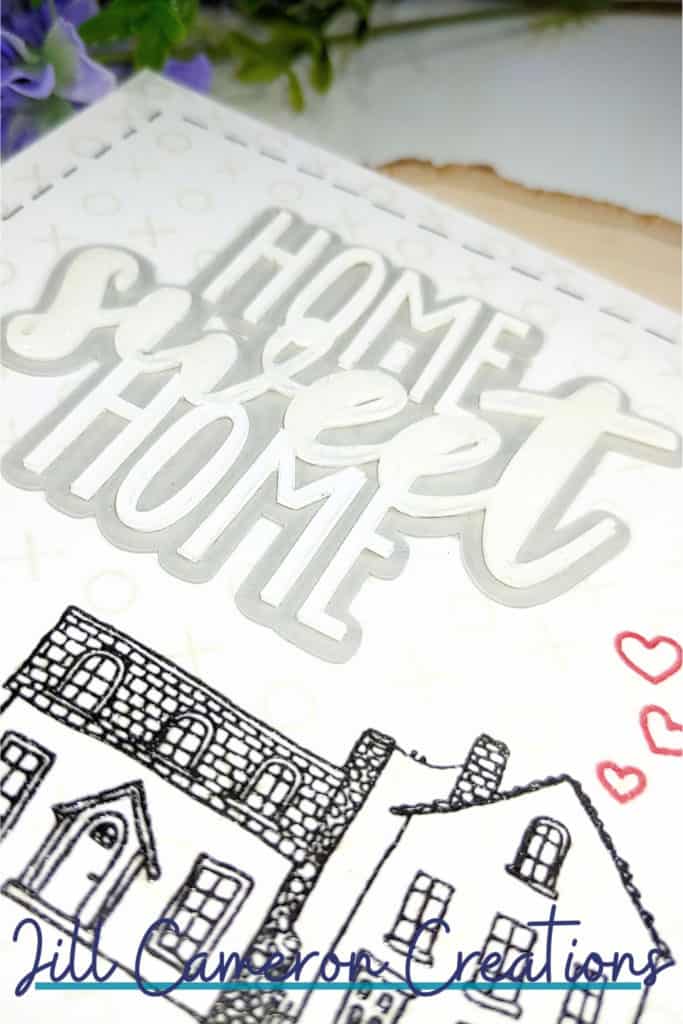 song inspired card home sweet home by motley using concord & 9th stamps
