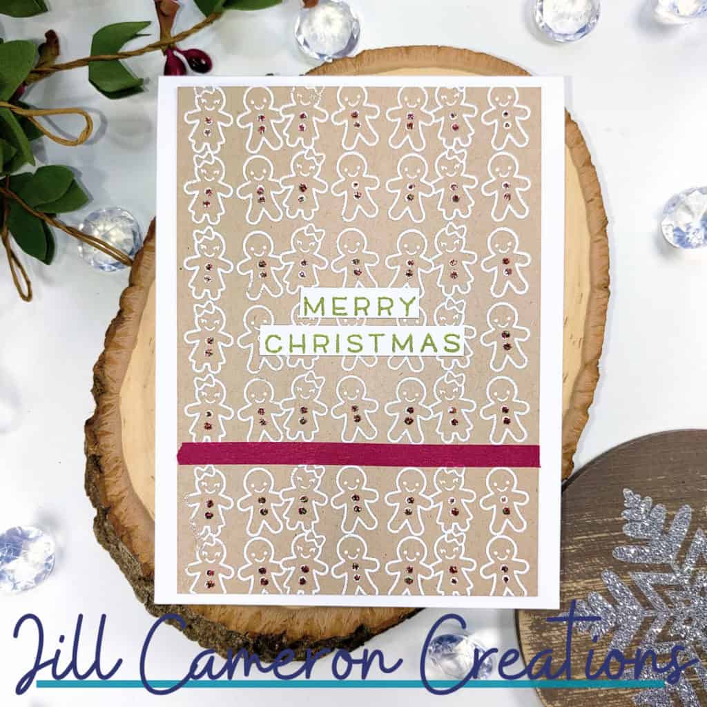 simple border christmas cards with lawn fawn simply celebration winter