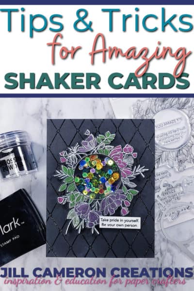 tips and tricks for amazing shaker cards pinkfresh studio