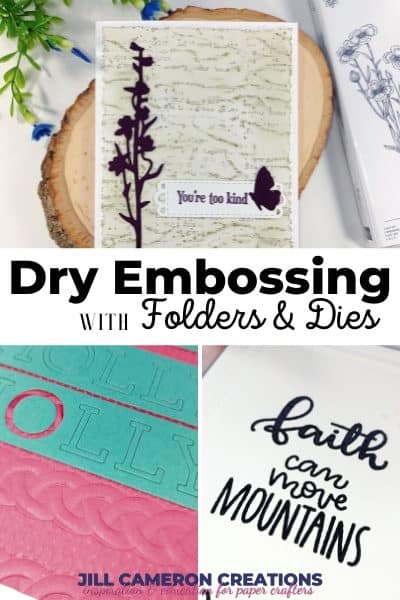 Dry Embossing with Folders and Dies Cover