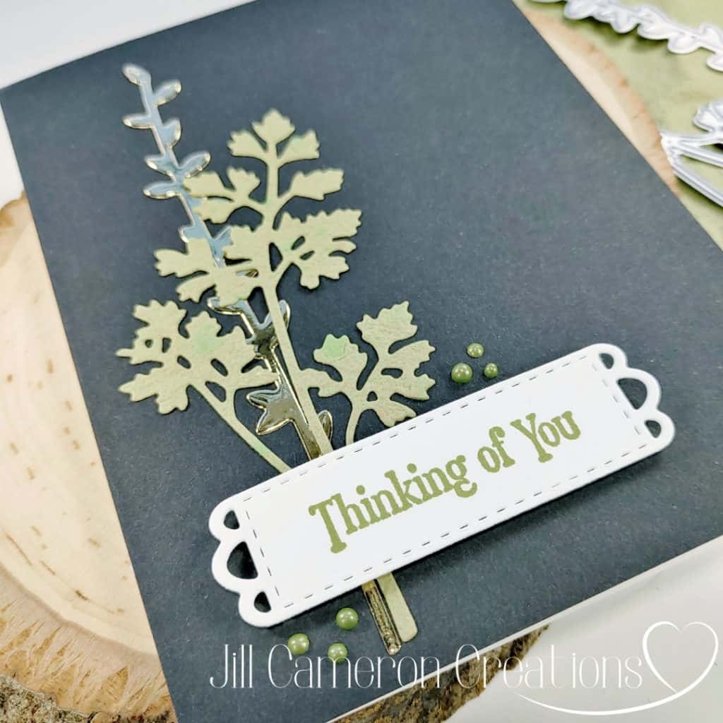 Simple Encouragement Card using Handmade Paper
