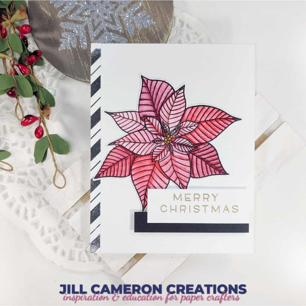 5 Ways to Watercolor on Christmas Cards 4