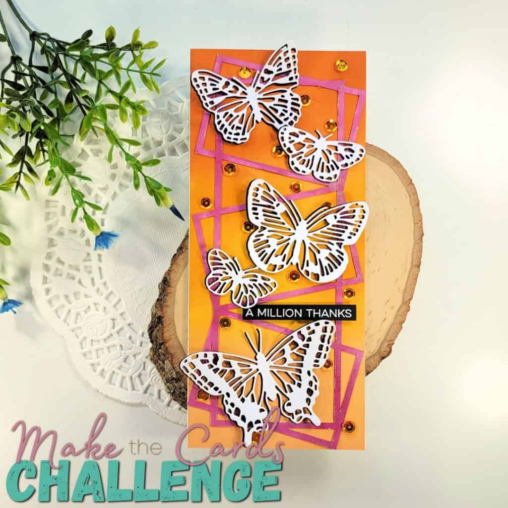 Make the Cards Challenge Orange Sherbet
