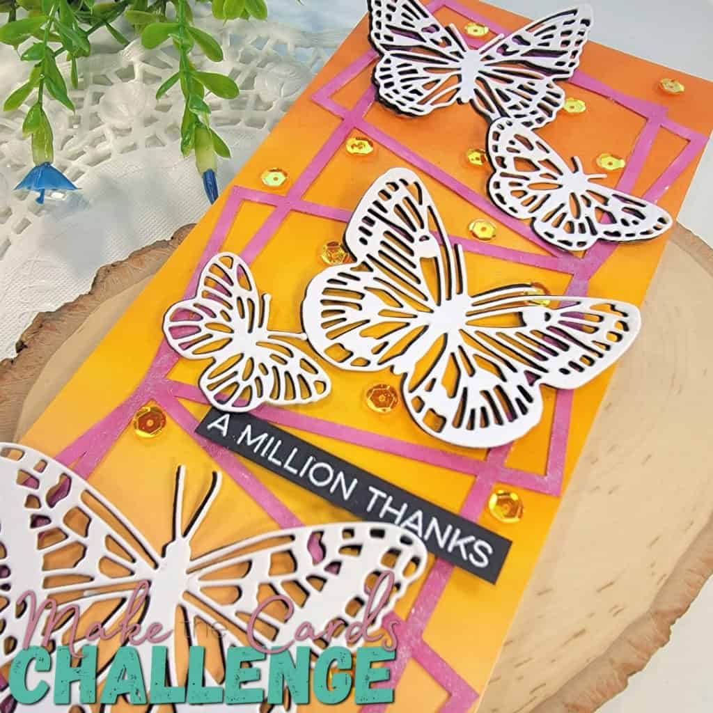 Make the Cards Challenge Orange Sherbet