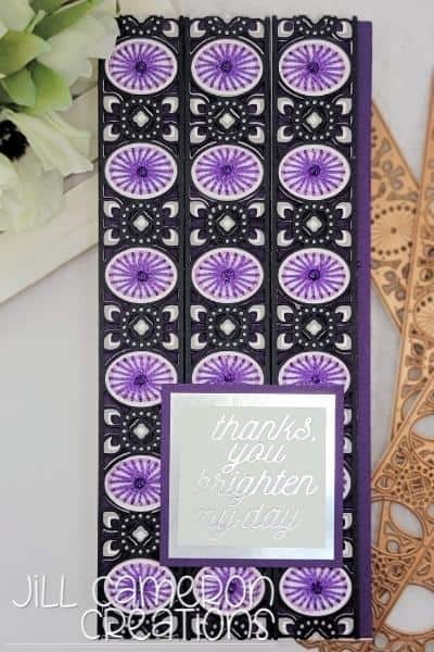 Spellbinders Stitching Die – Kaleidoscope Strip