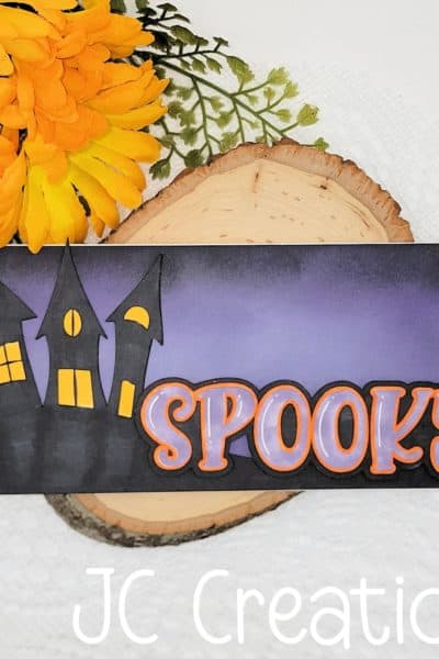 Halloween SVG - Spooky Hillside Houses